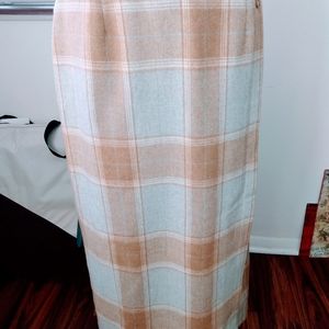 Parisian signature wool skirt maxi